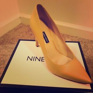 Nine West Tan Heels